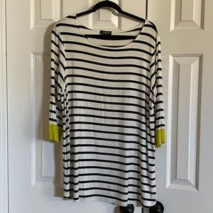 Ladies strips blouse